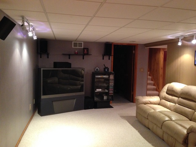 795 Amanda Road New Lenox, IL 60451 - Photo 13 of 24 a living room with furniture and a flat screen tv