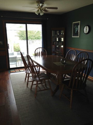 795 Amanda Road New Lenox, IL 60451 - Photo 5 of 24 a view of a dining room with furniture window and outside view