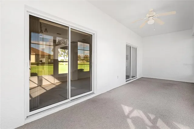 a view of empty room