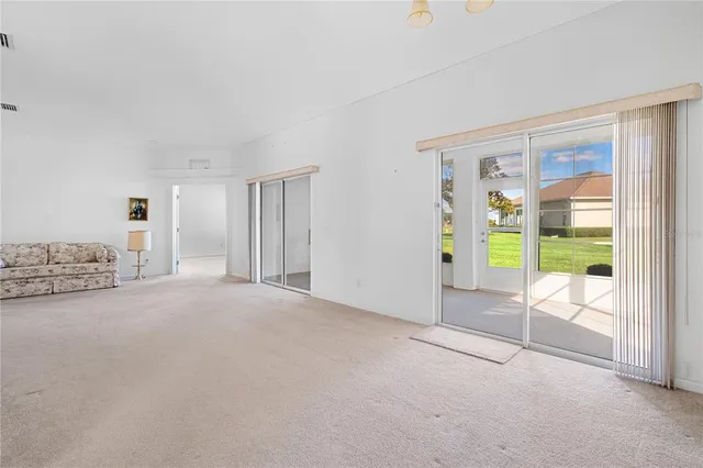 a view of livingroom with natural light