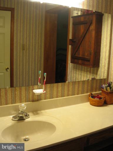 28731 Kemptown Road Mount Airy, MD 21771 - Photo 28 of 30 a bathroom with a sink and a mirror