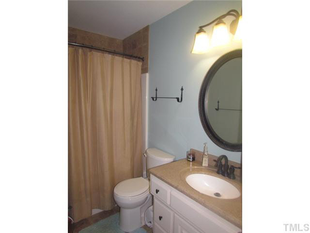 356 Shiloh Church Road Roxboro, NC 27574 - Photo 19 of 24 a bathroom with a granite countertop bathtub sink vanity mirror and toilet