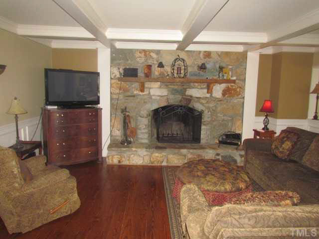 356 Shiloh Church Road Roxboro, NC 27574 - Photo 4 of 24 a living room with furniture and a flat screen tv
