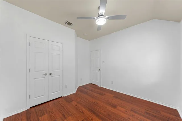 wooden floor in an empty room