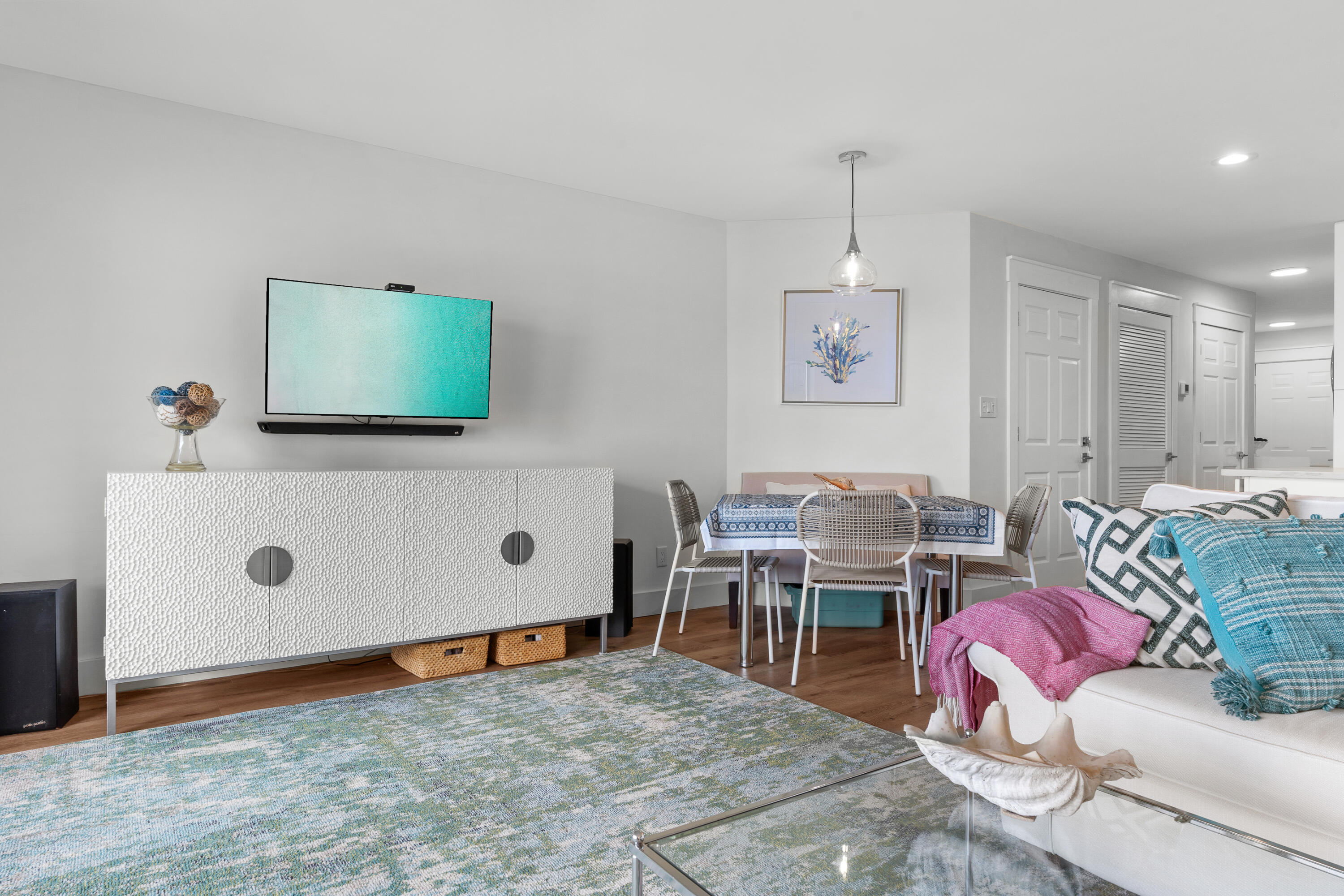 48 Stewart Lake Cove, Unit 194 Miramar Beach, FL 32550 - Photo 25 of 57 a living room with furniture and a flat screen tv