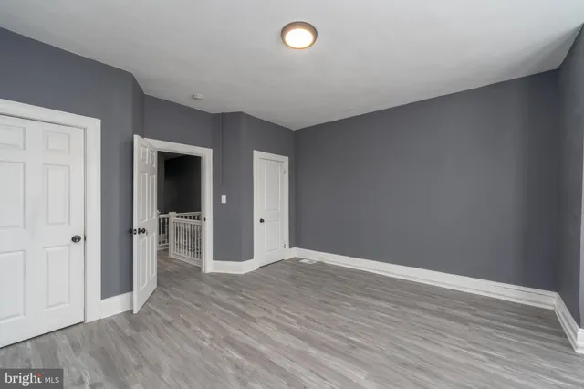 wooden floor in an empty room