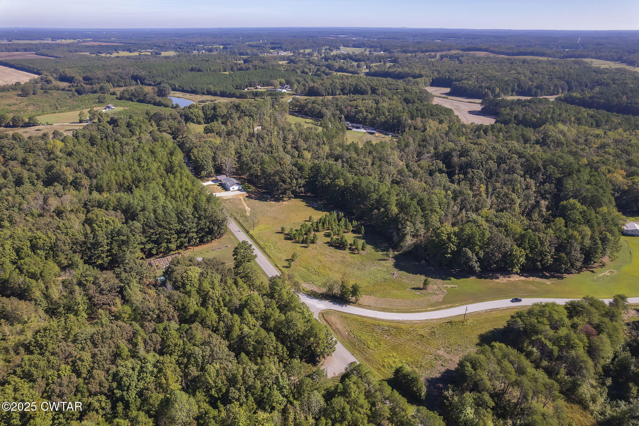 2885 Old Friendship Road Finger, TN 38334 - Photo 39 of 50 an aerial view of a house with a yard