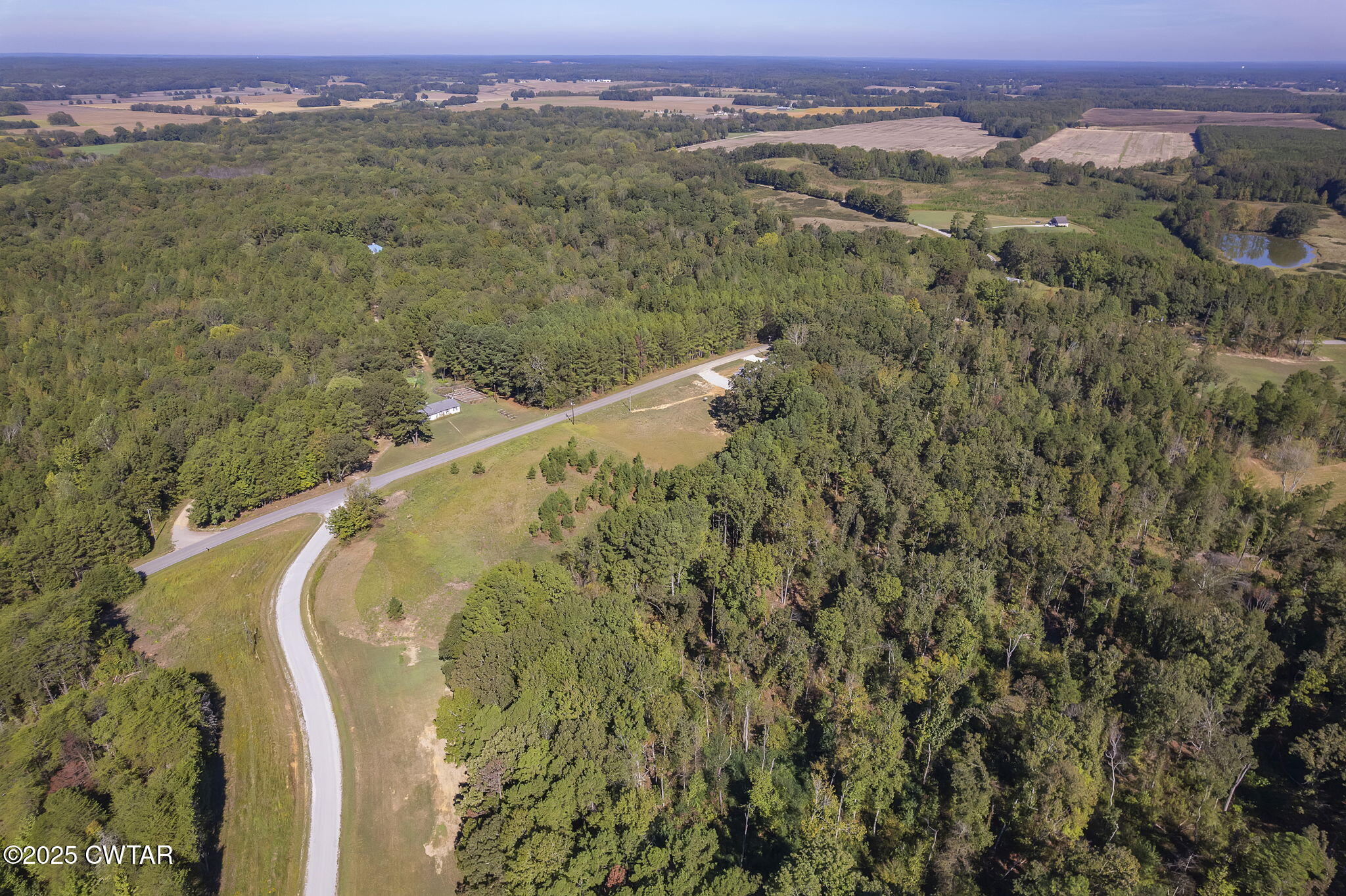 2885 Old Friendship Road Finger, TN 38334 - Photo 42 of 50 an aerial view of a house with a yard