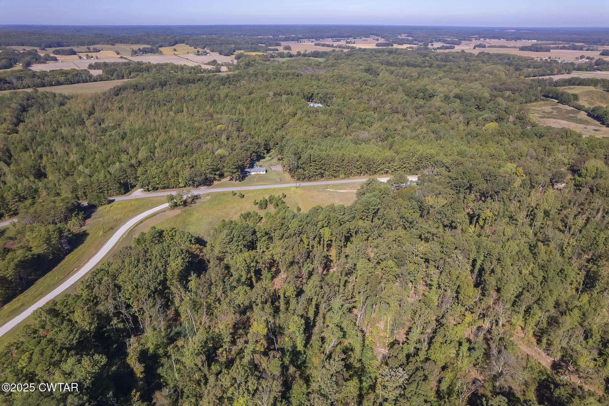 2885 Old Friendship Road Finger, TN 38334 - Photo 43 of 50 an aerial view of a house with a yard