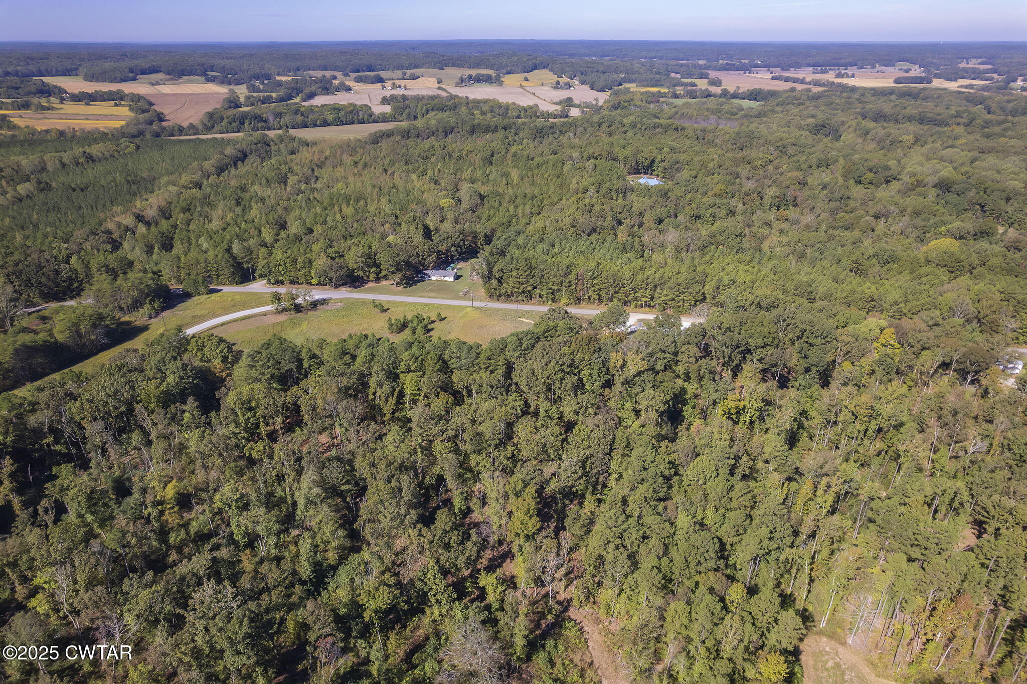 2885 Old Friendship Road Finger, TN 38334 - Photo 44 of 50 an aerial view of a houses with a yard