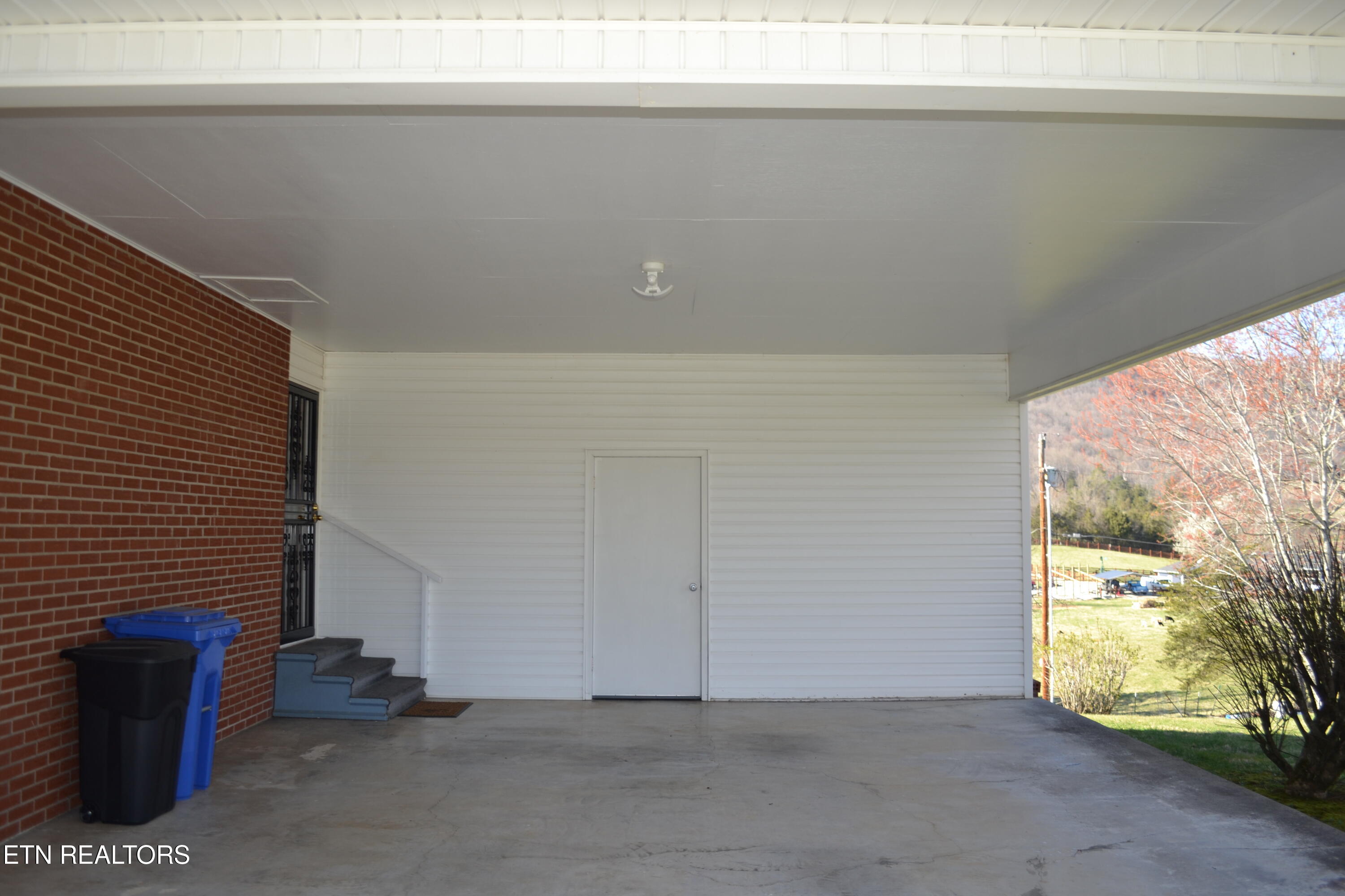 2 car attached carport