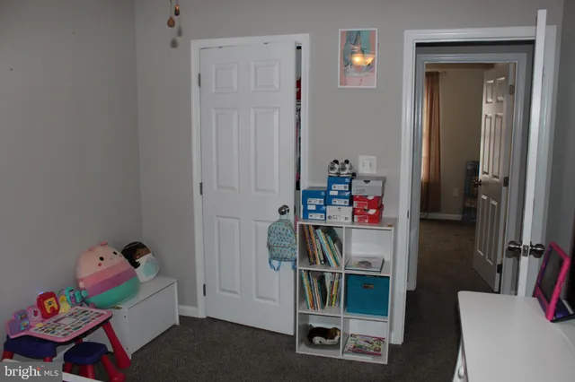 a room with storage and utility