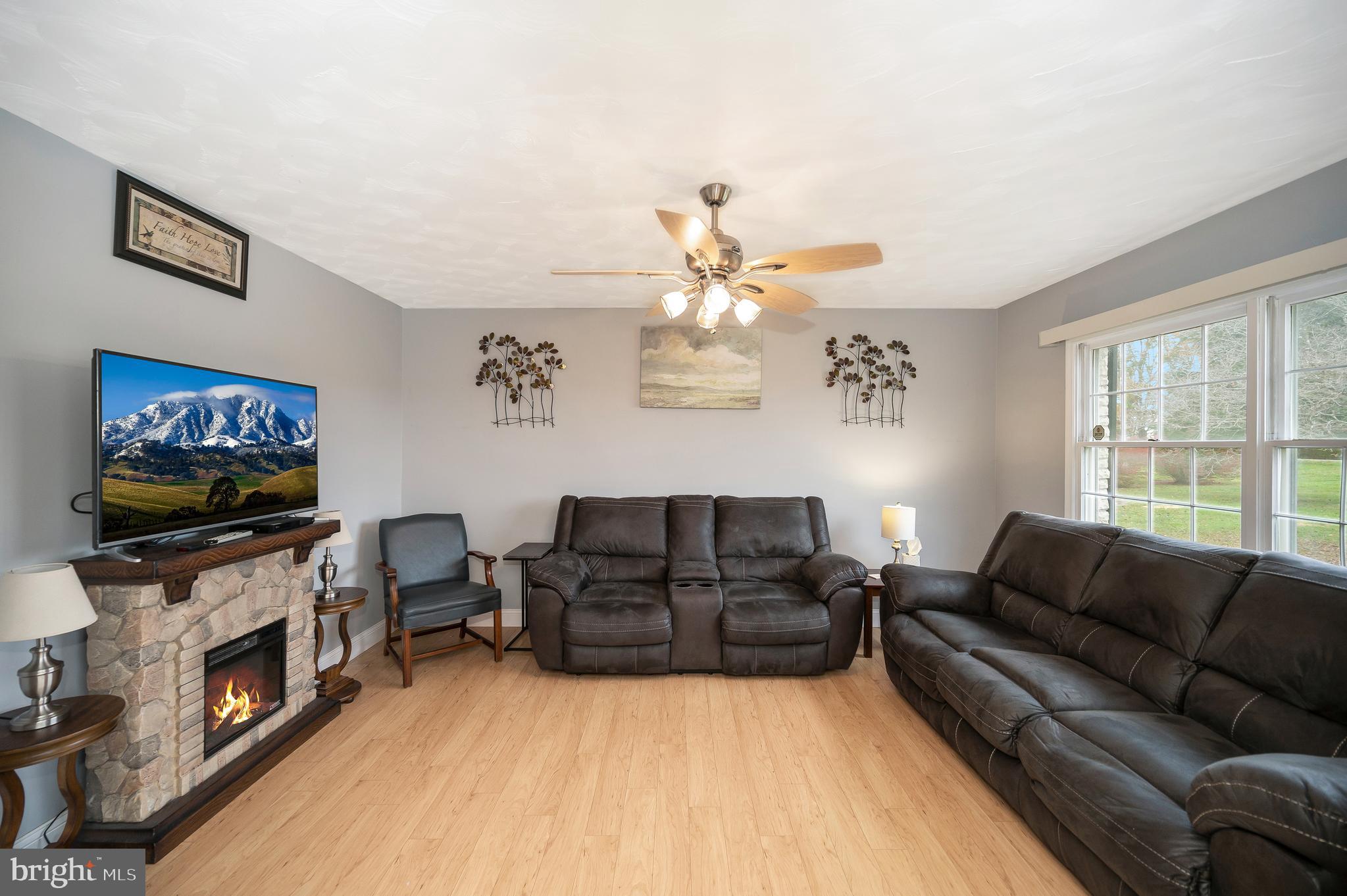 Sizable living room