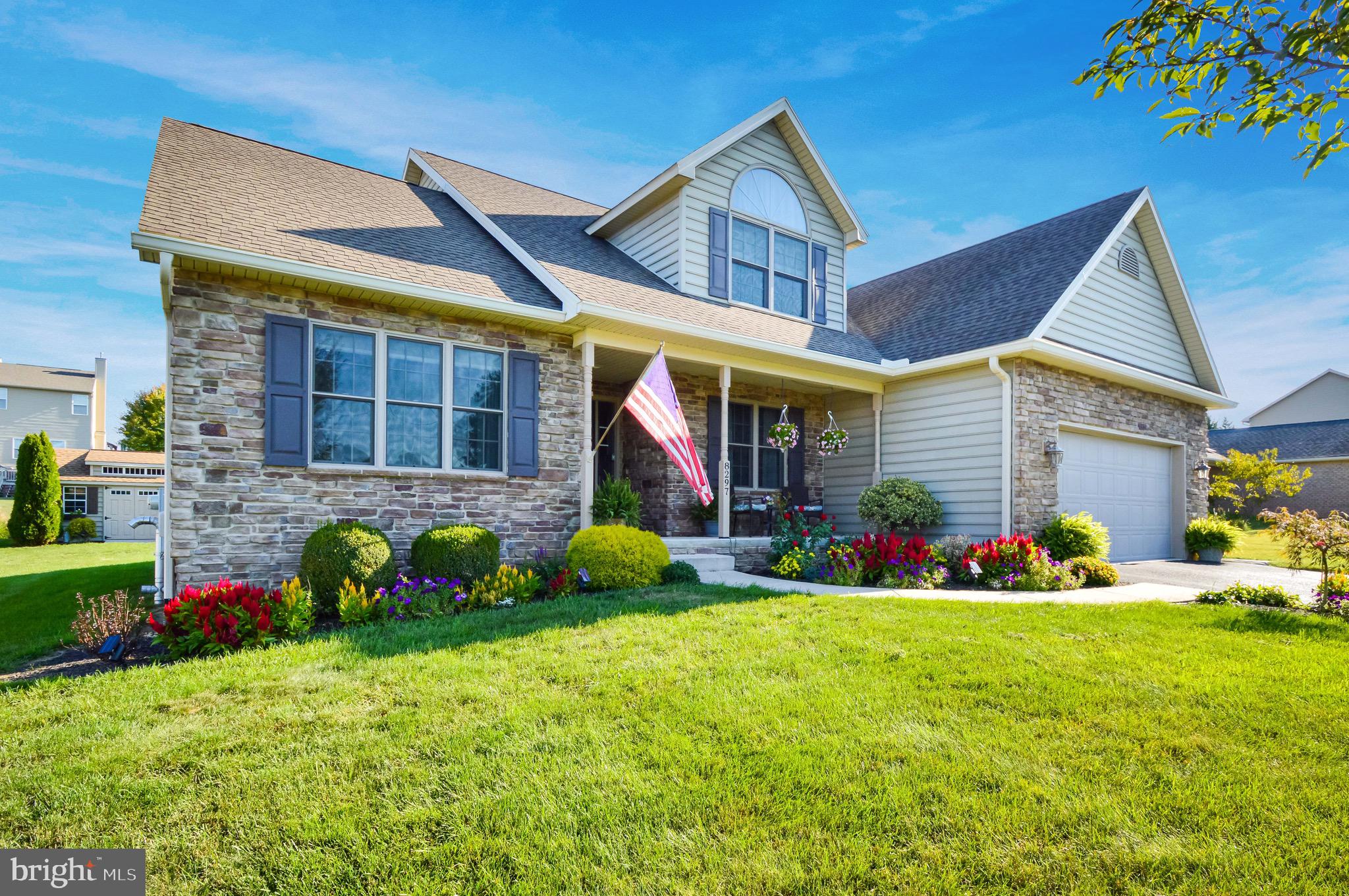 8297 Stottlemyer Road Waynesboro, PA 17268 - Photo 45 of 51 a front view of a house with garden