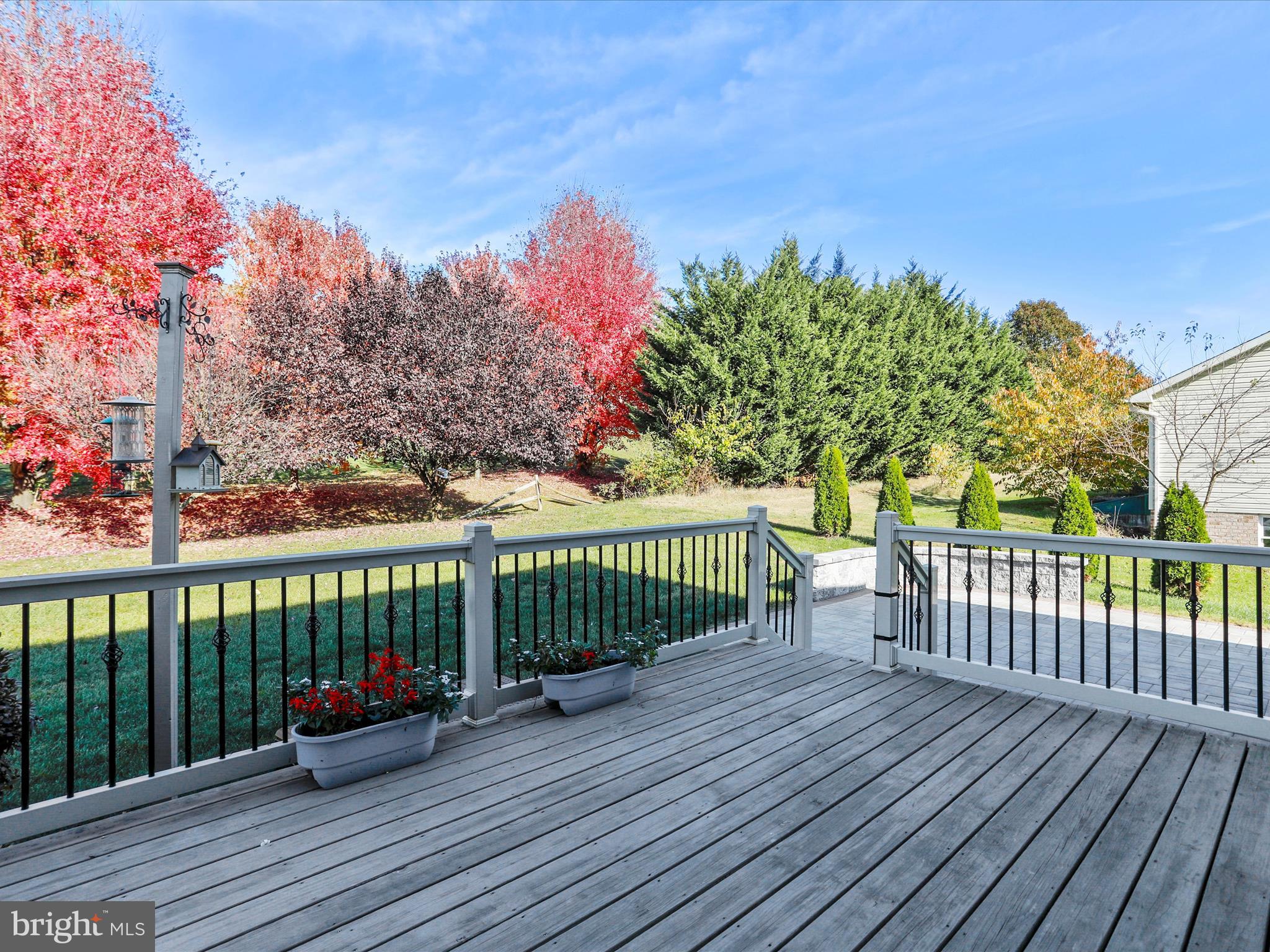 8297 Stottlemyer Road Waynesboro, PA 17268 - Photo 51 of 51 a view of a wooden deck with a bench