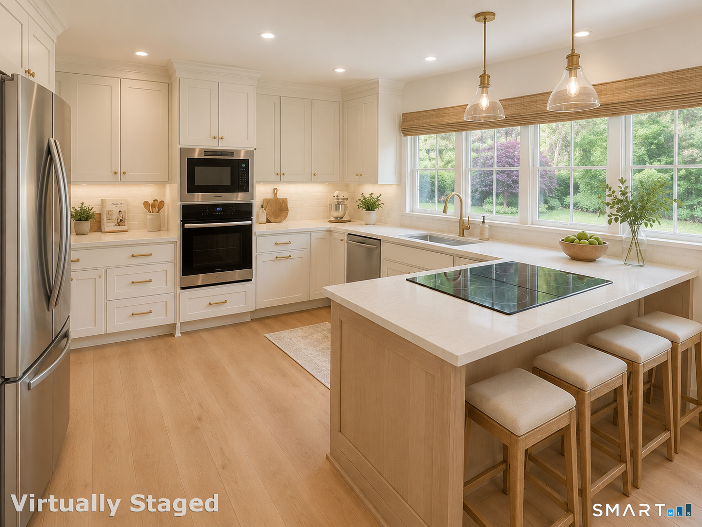 370 Hubbard Road Haddam, CT 06441 - Photo 11 of 39 Virtually renovated to show you the potential of the spacious kitchen.