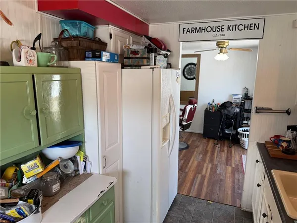 a view of storage and utility room