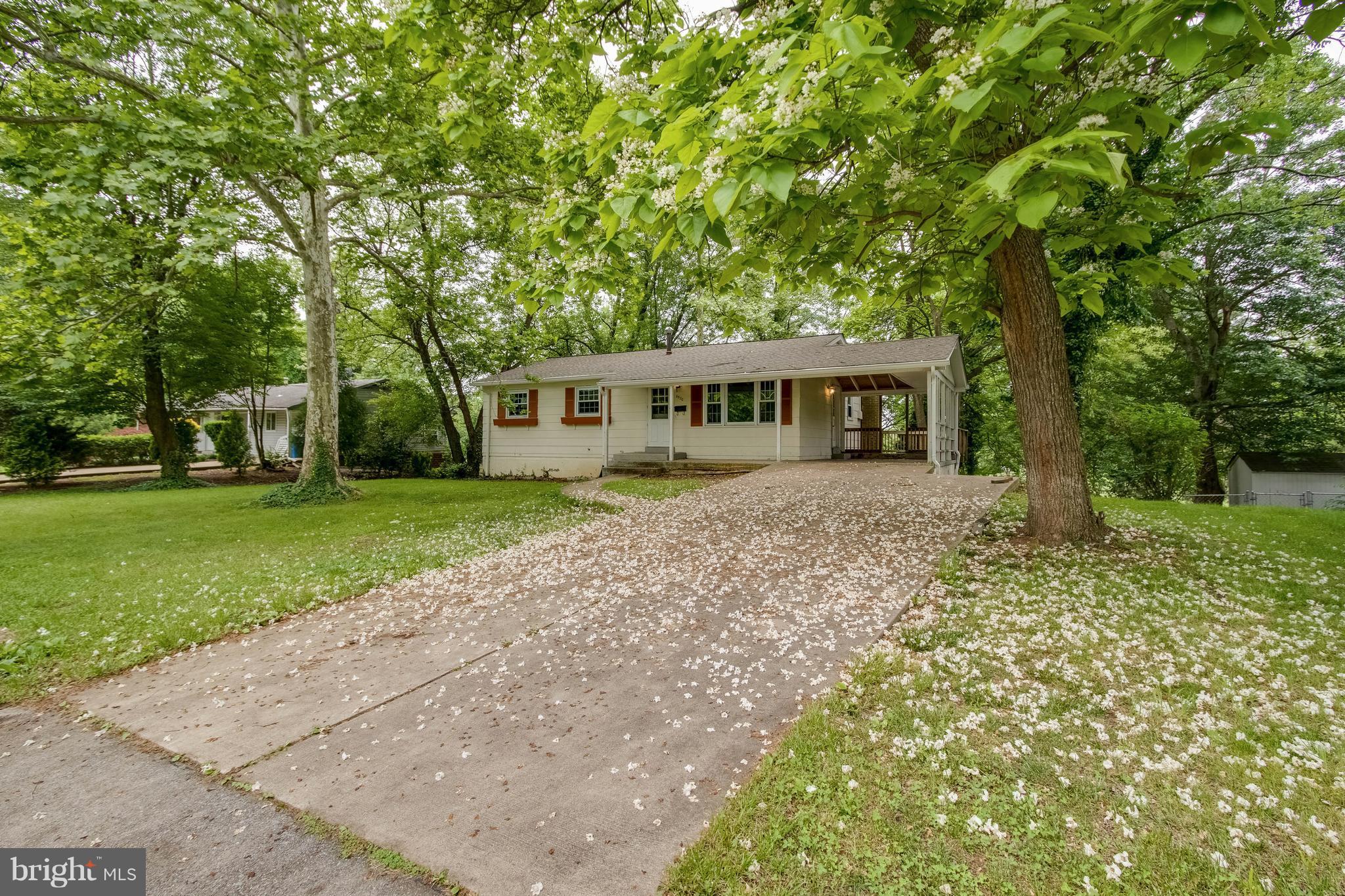 6520 Haystack Road Alexandria, VA 22310 - Photo 2 of 20 Front driveway