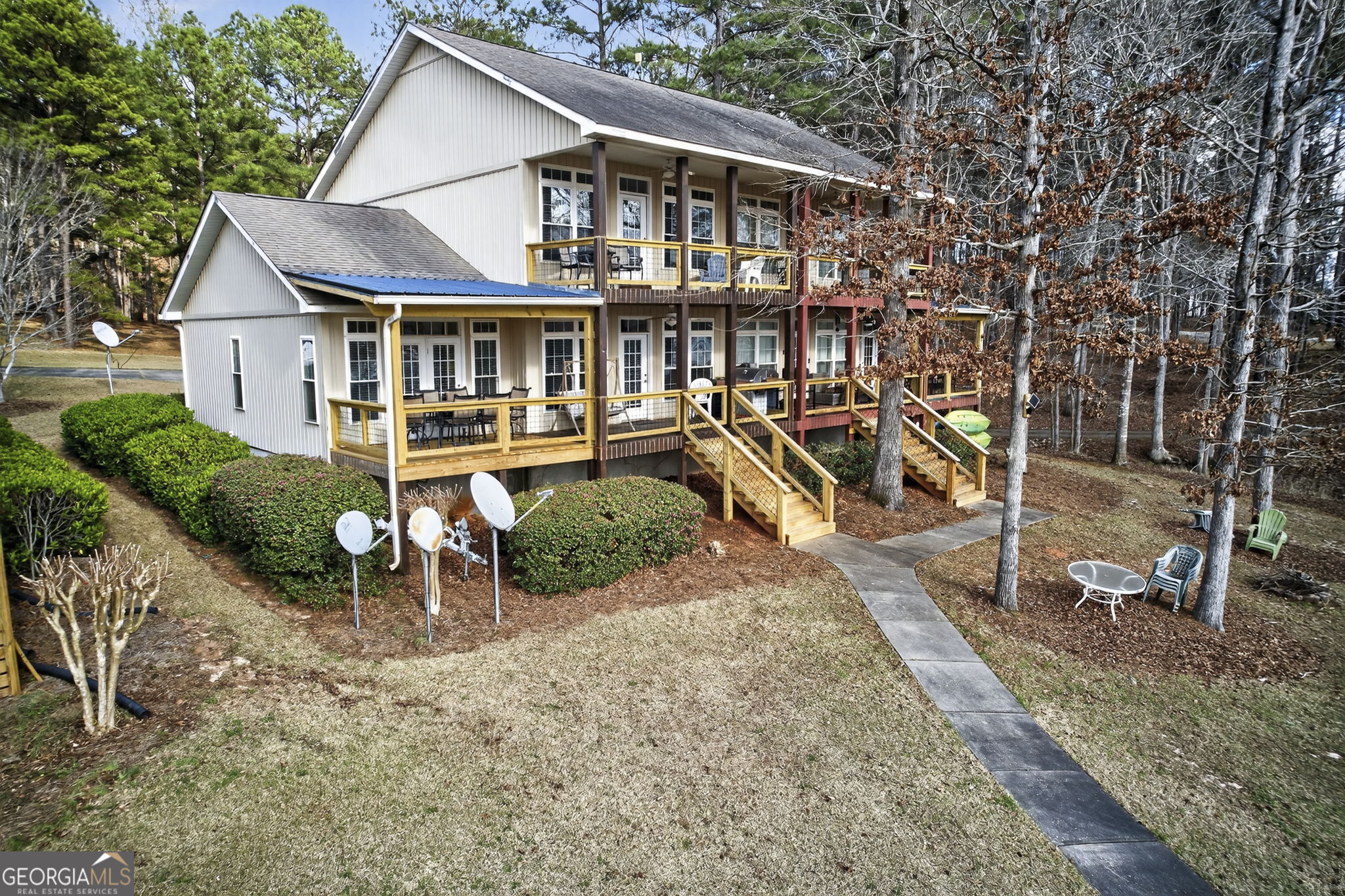 655 Sandy Run Drive, Unit 4 Sparta, GA 31087 - Photo 17 of 59 a view of a house with backyard