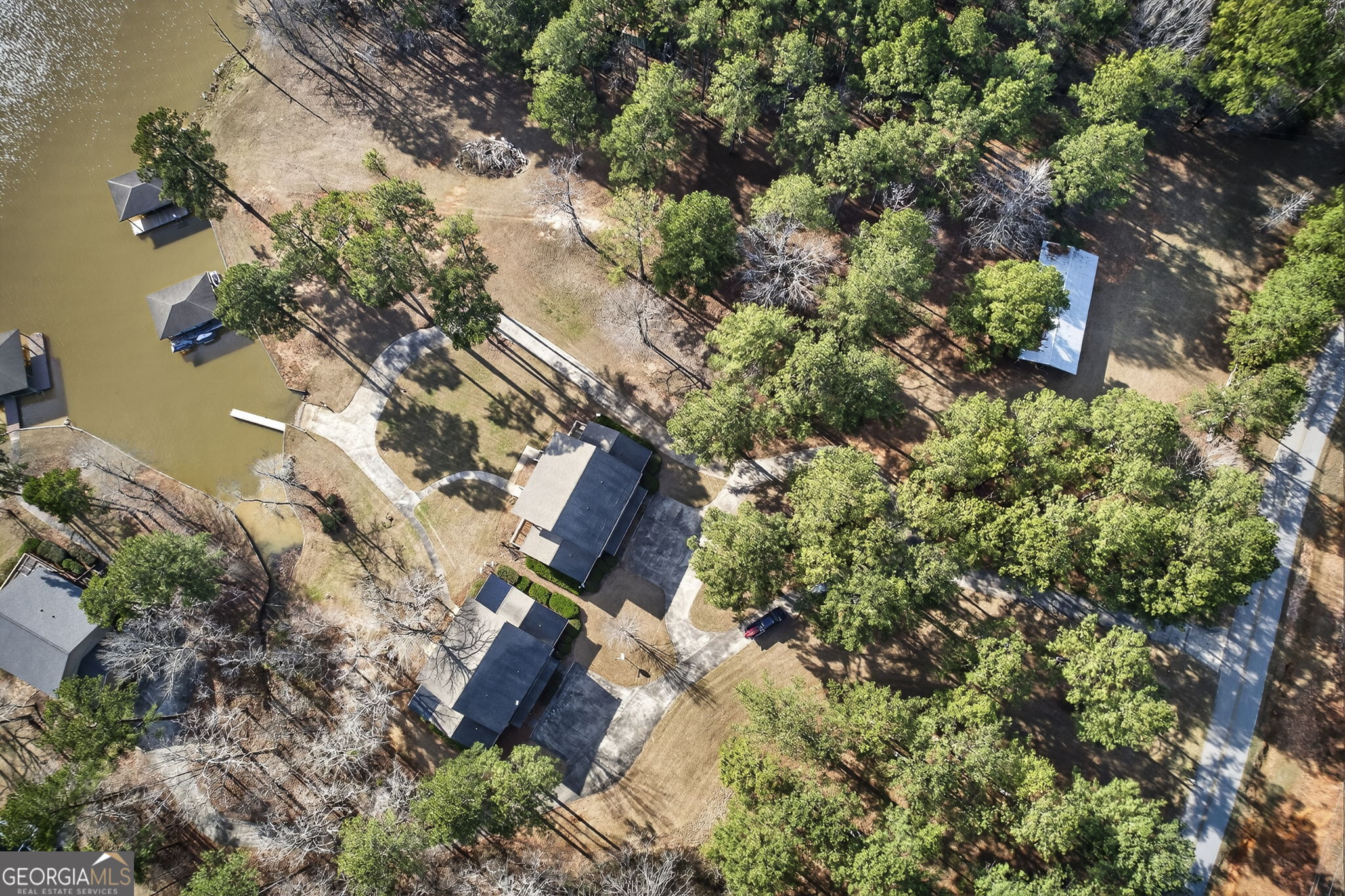 655 Sandy Run Drive, Unit 4 Sparta, GA 31087 - Photo 2 of 59 an aerial view of house with yard