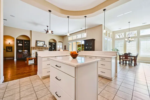 a bird view of house