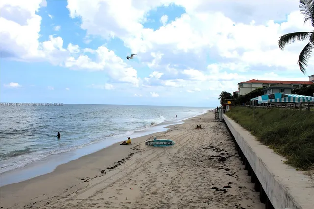 a view of ocean view with beach
