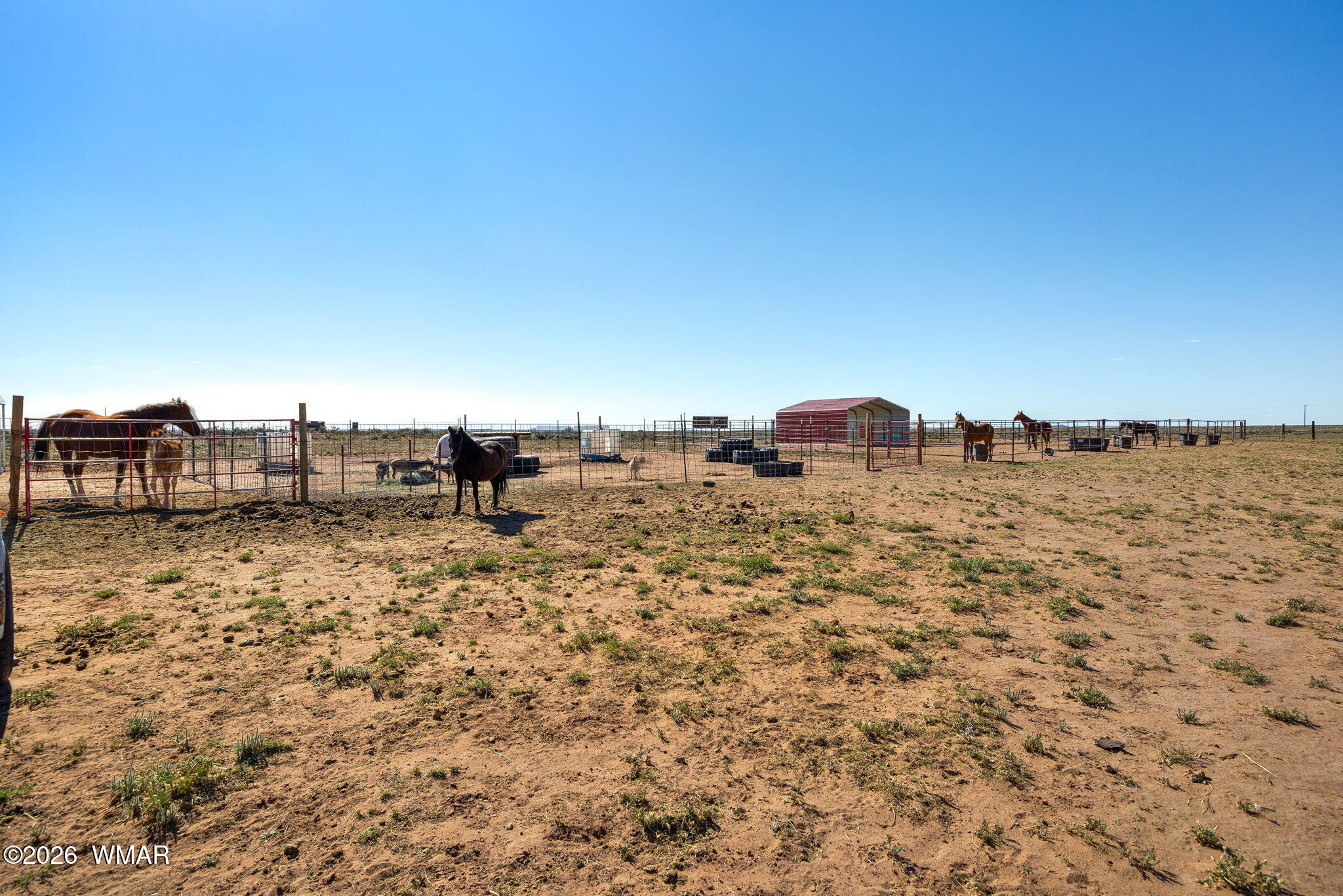 80 L K Ranch Road Holbrook, AZ 86025 - Photo 24 of 29 a view of a lake with houses