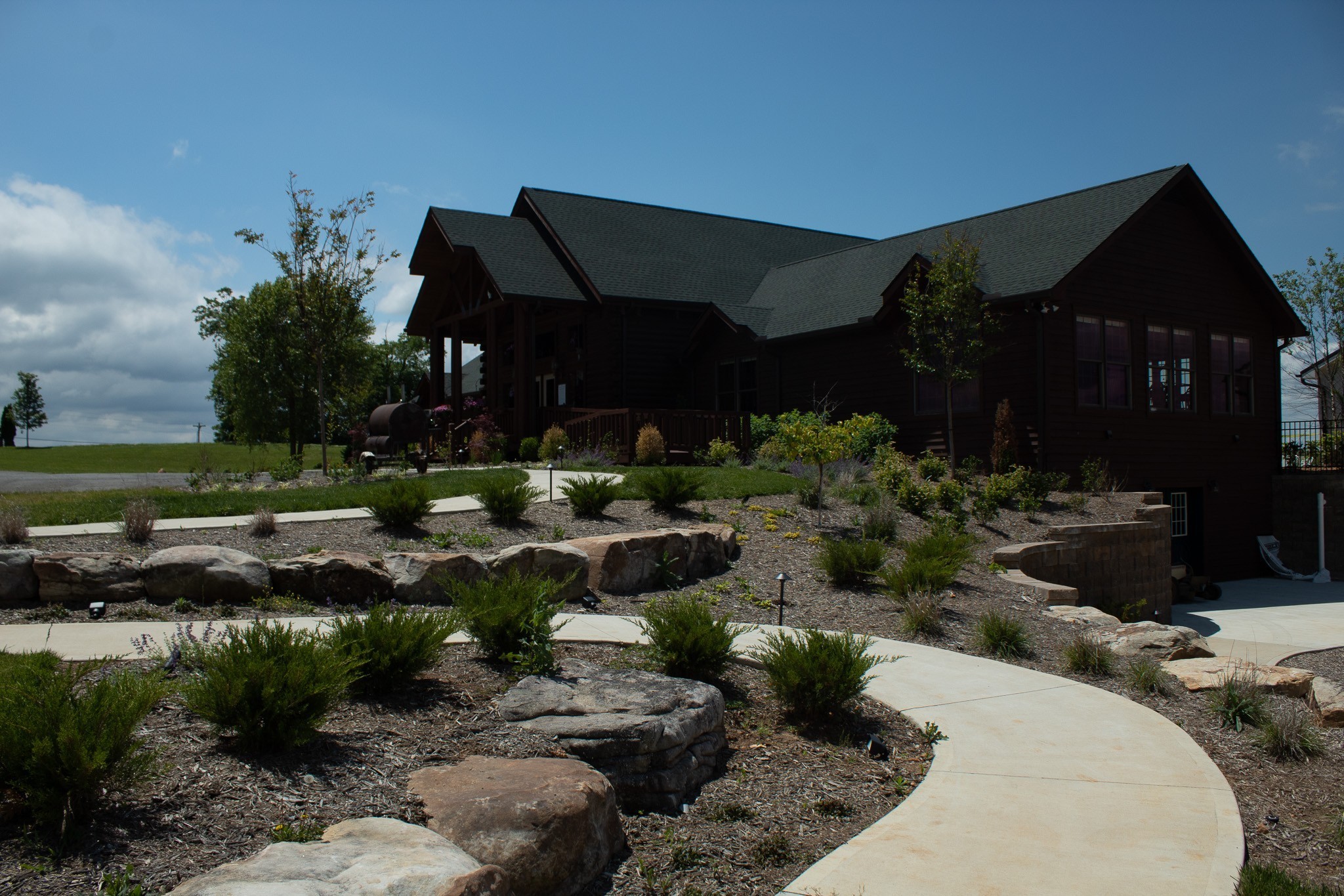 44 A Catfish Road Celina, TN 38551 - Photo 5 of 17 a view of a house with a yard and sitting area