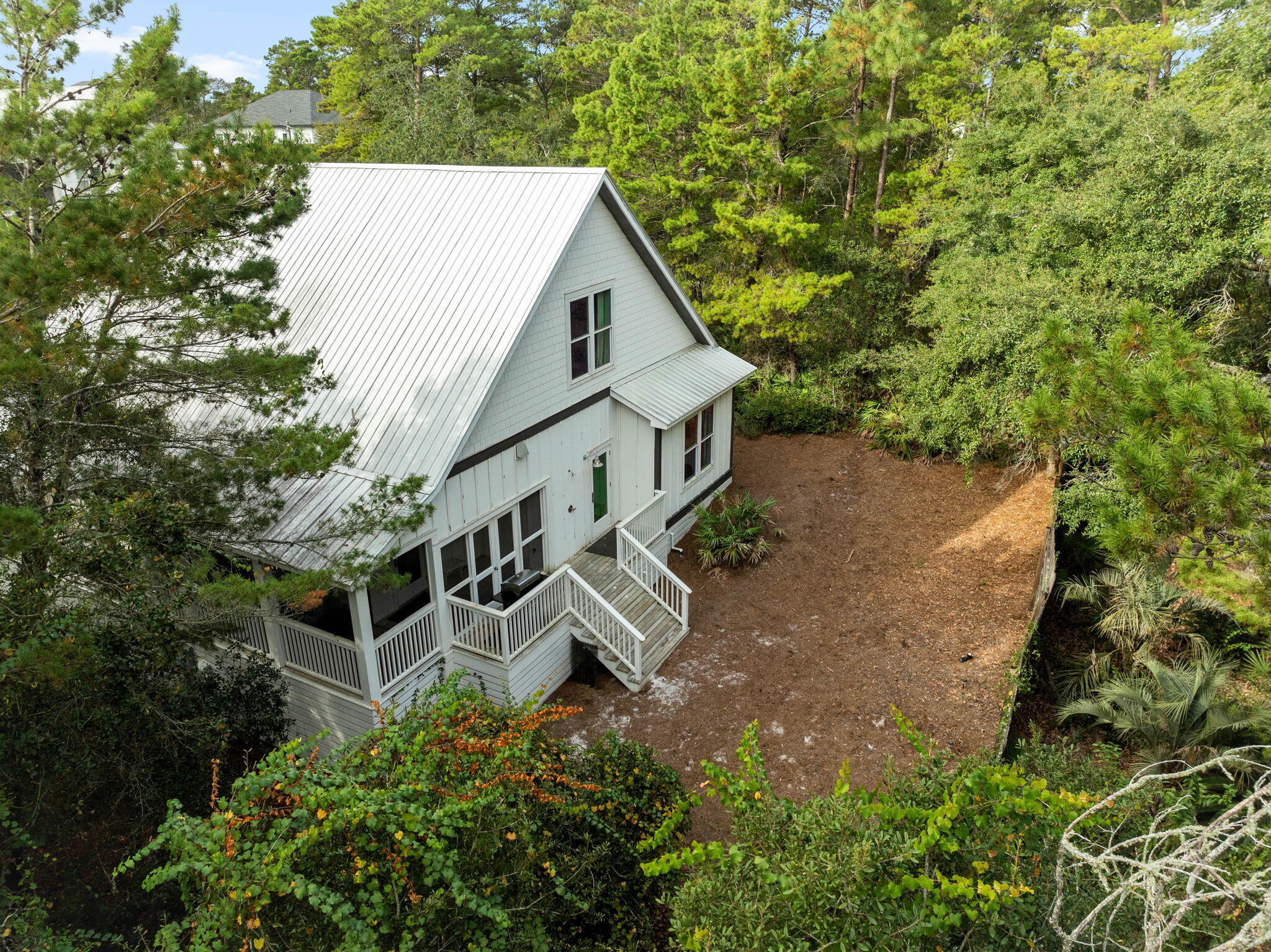 213 Bramble Street Santa Rosa Beach, FL 32459 - Photo 52 of 62 an aerial view of a house
