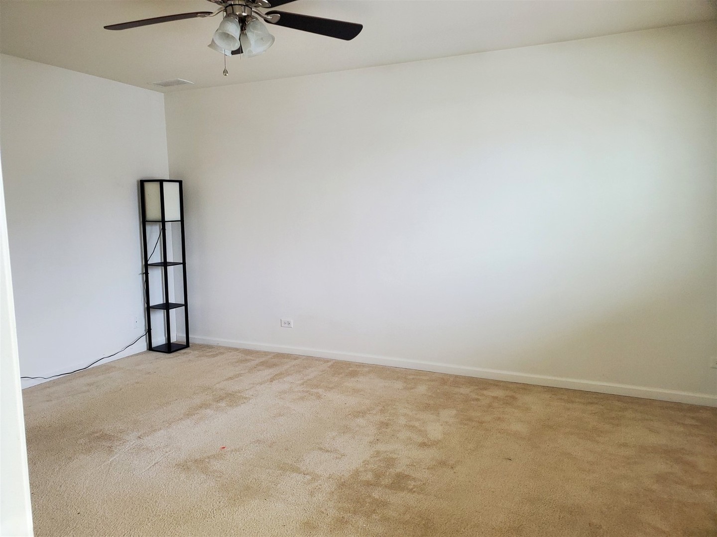 10070 Cummings Street, Unit 3401 Huntley, IL 60142 - Photo 23 of 27 an empty room with a ceiling fan and carpet