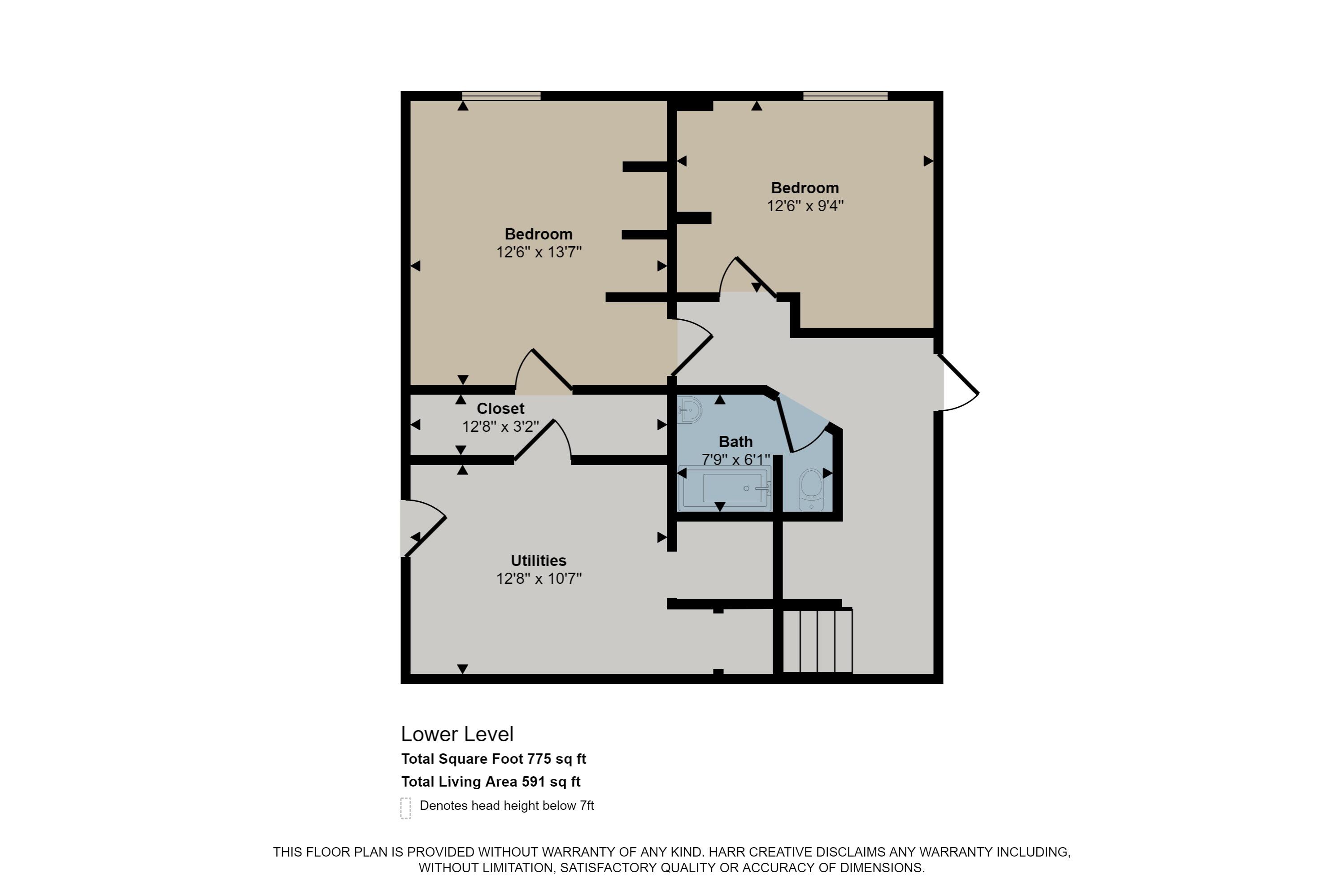 3125 Cline Road Muskegon, MI 49444 - Photo 24 of 24 Lower level