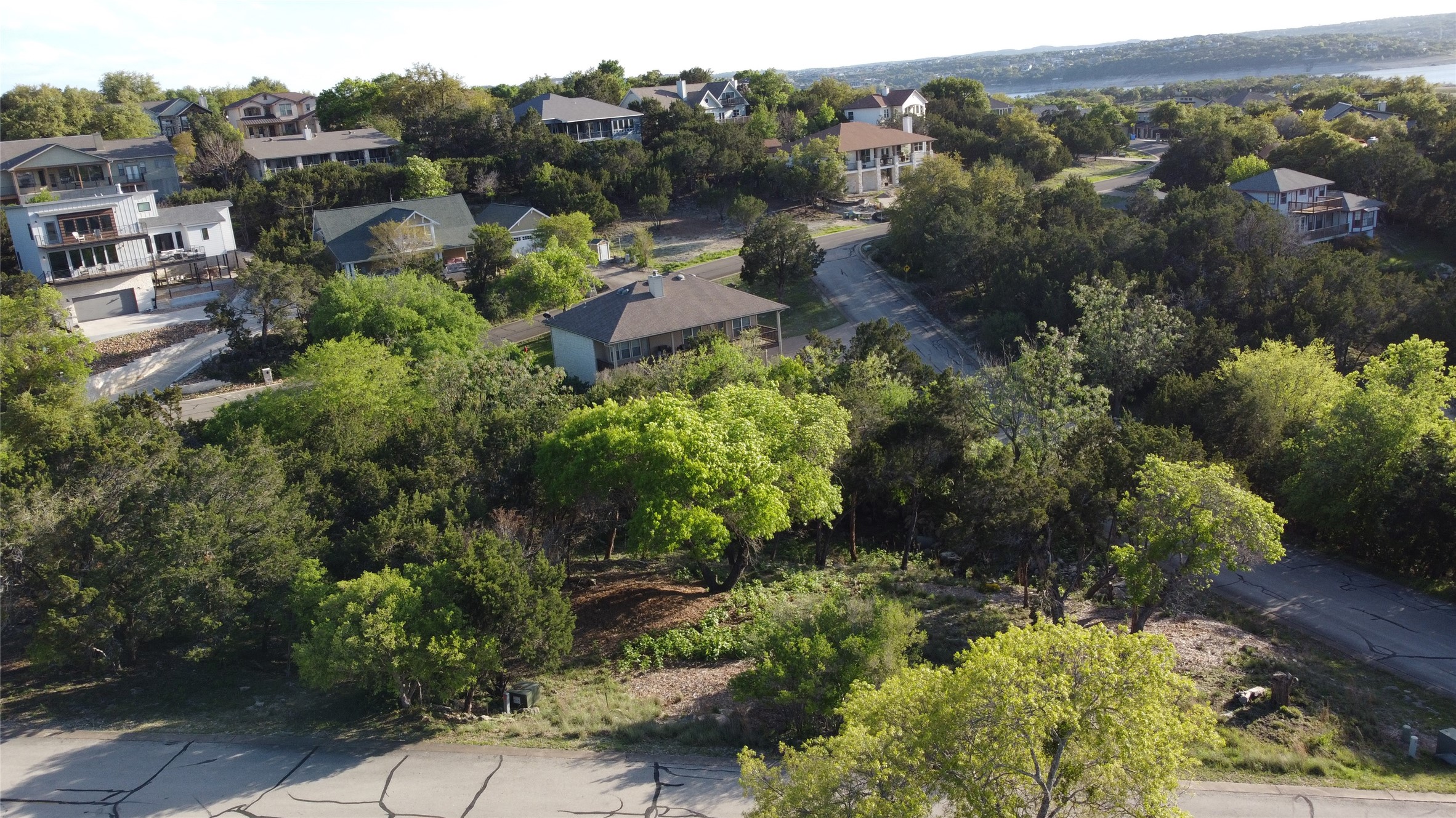 19009 Mariners Point Lago Vista, TX 78645 - Photo 7 of 7 an aerial view of multiple house
