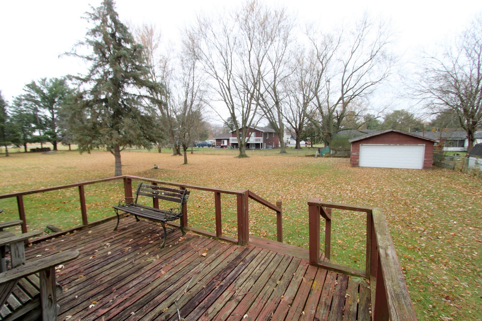 8105 Lawrence Road Harvard, IL 60033 - Photo 11 of 14 a view of house with deck and outdoor space