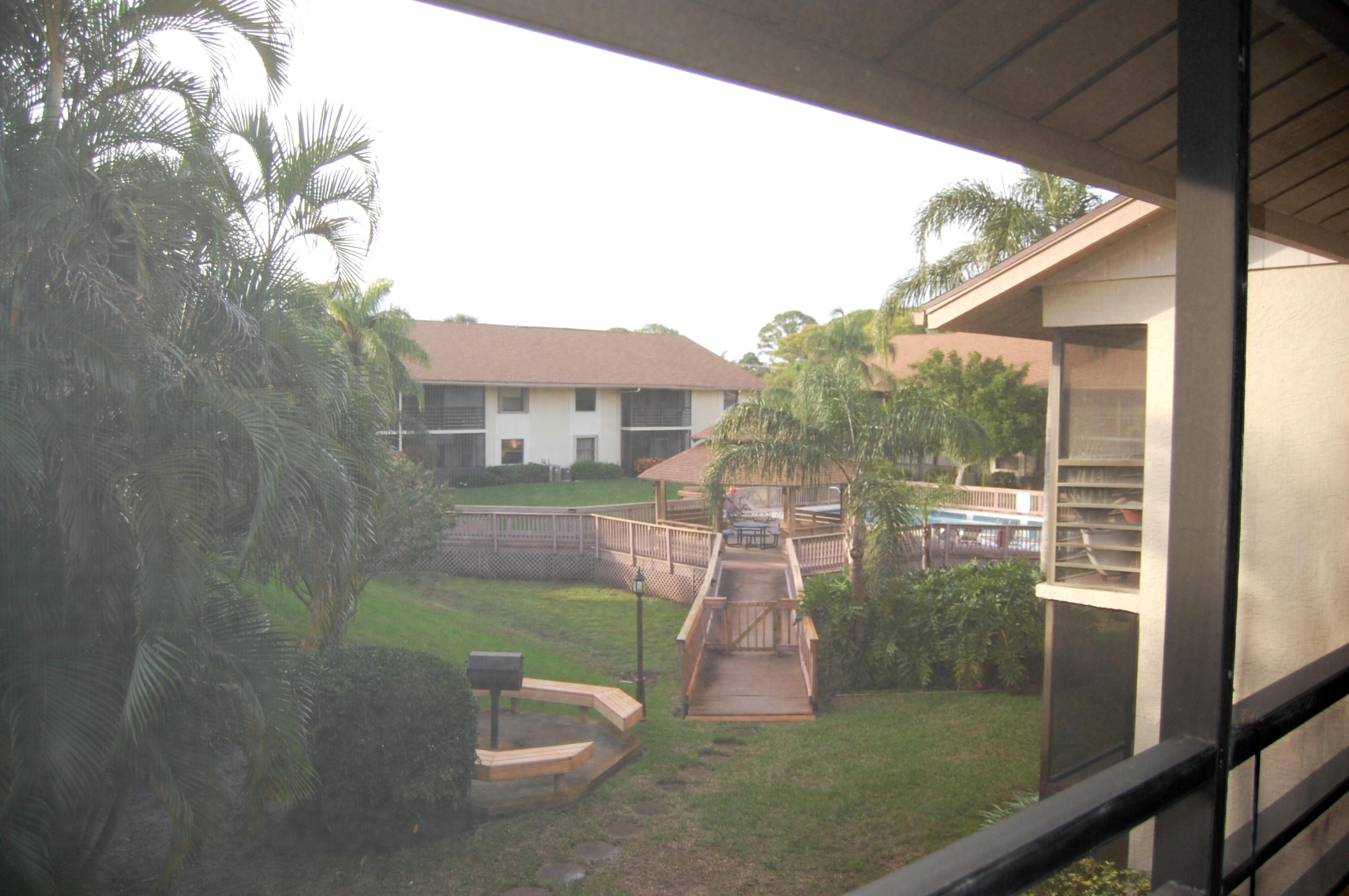 1861 Southwest Palm City Road, Unit 102 Stuart, FL 34994 - Photo 9 of 36 Balcony View