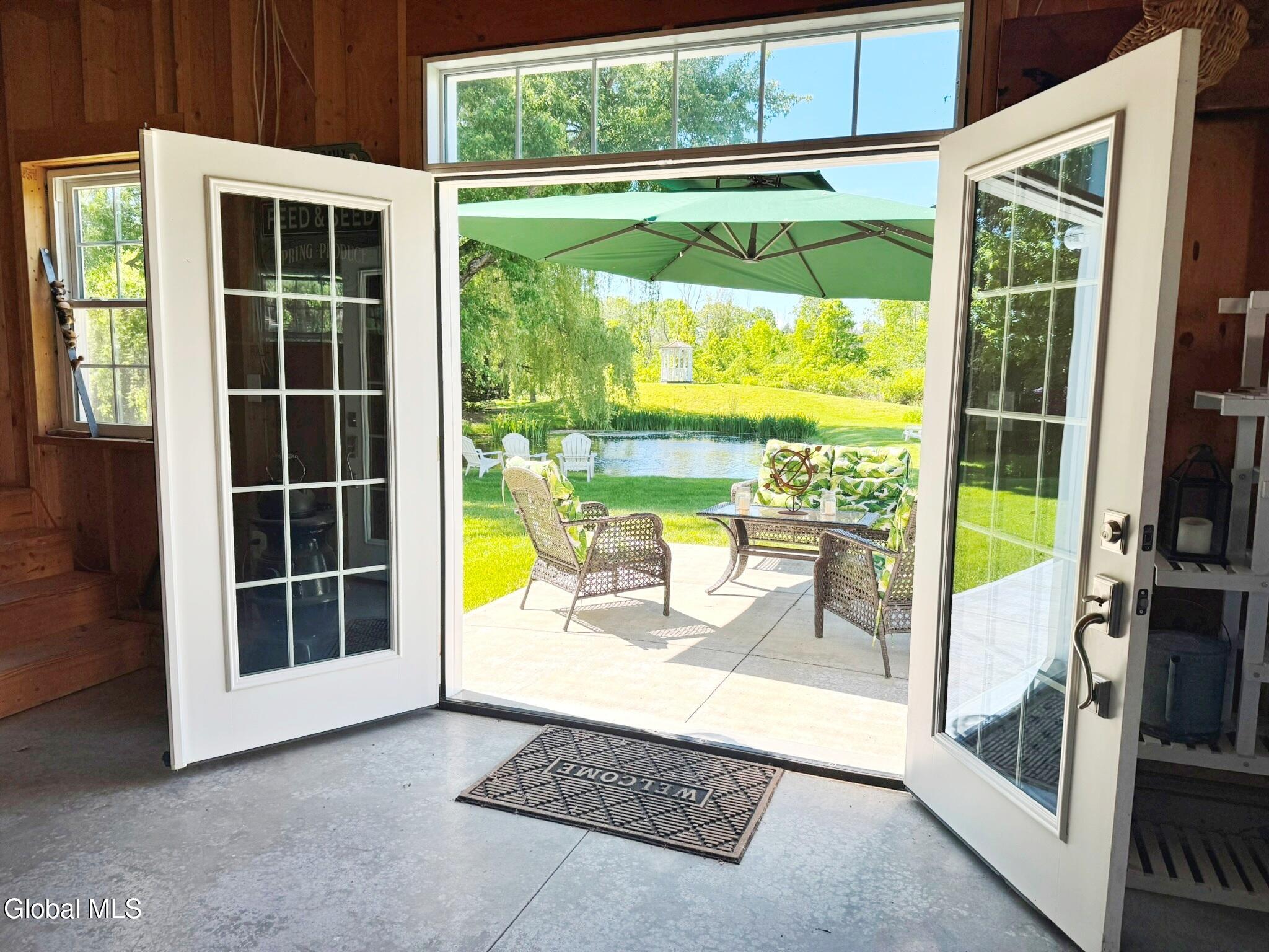 944 Stony Point Road Schodack, NY 12033 - Photo 32 of 99 Garage French Doors to Patio