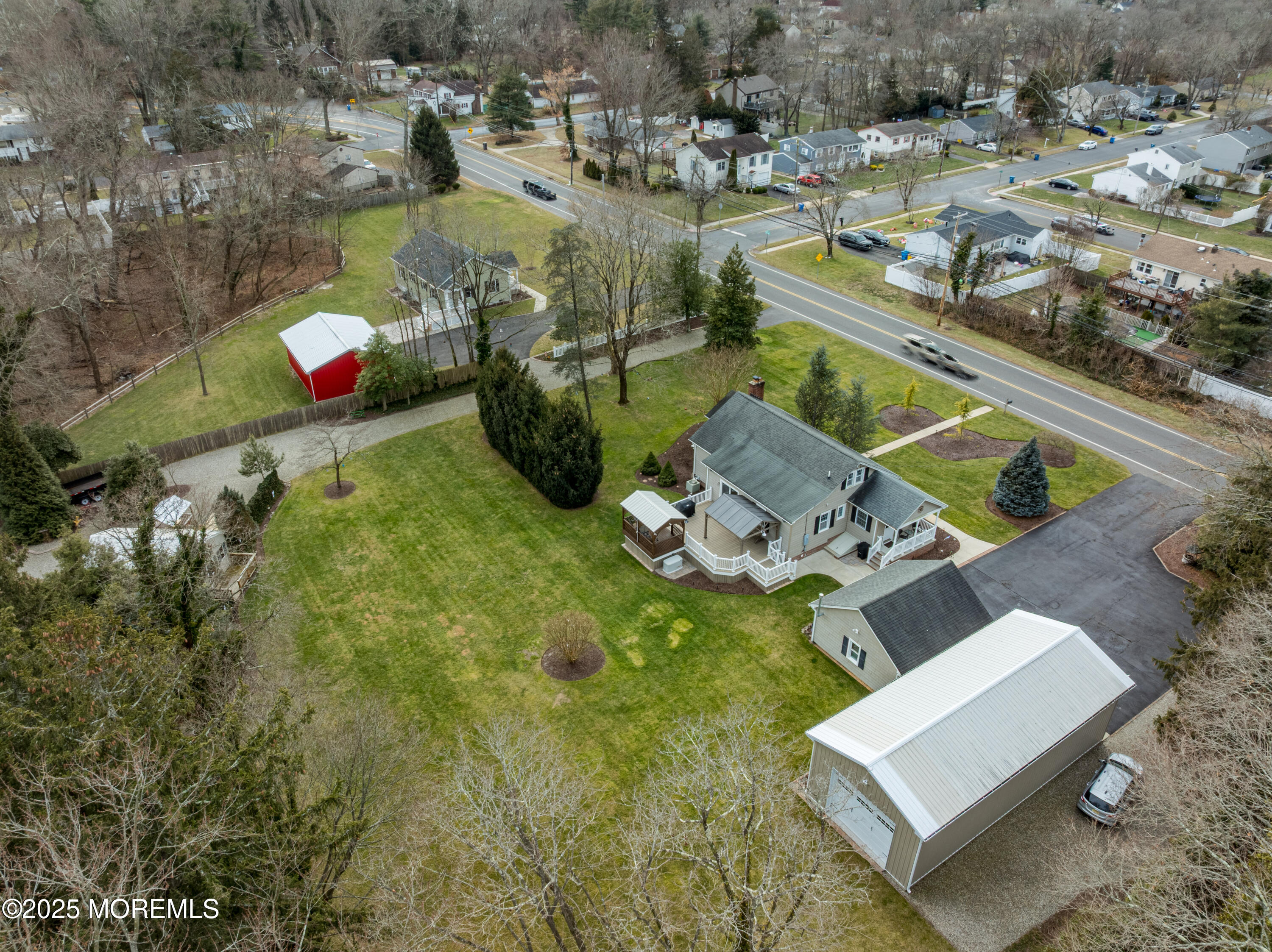 63 North New Prospect Road Jackson, NJ 08527 - Photo 22 of 43 an aerial view of a house with outdoor space
