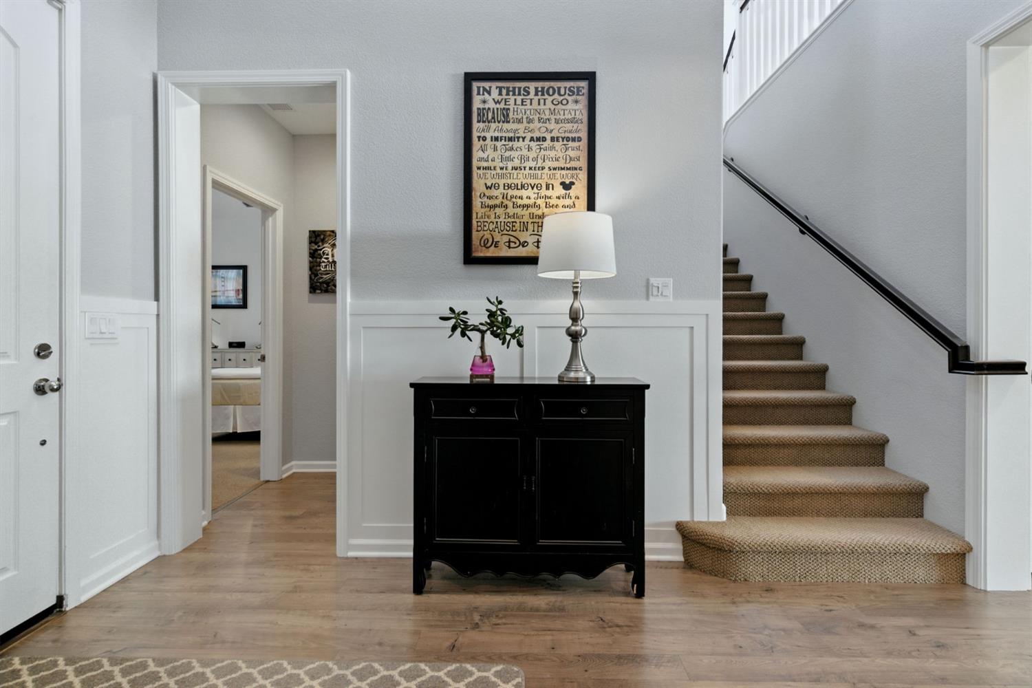18200 Broadmoor Way Lathrop, CA 95330 - Photo 24 of 48 foyer entrance featuring light wood-style floors and stairs