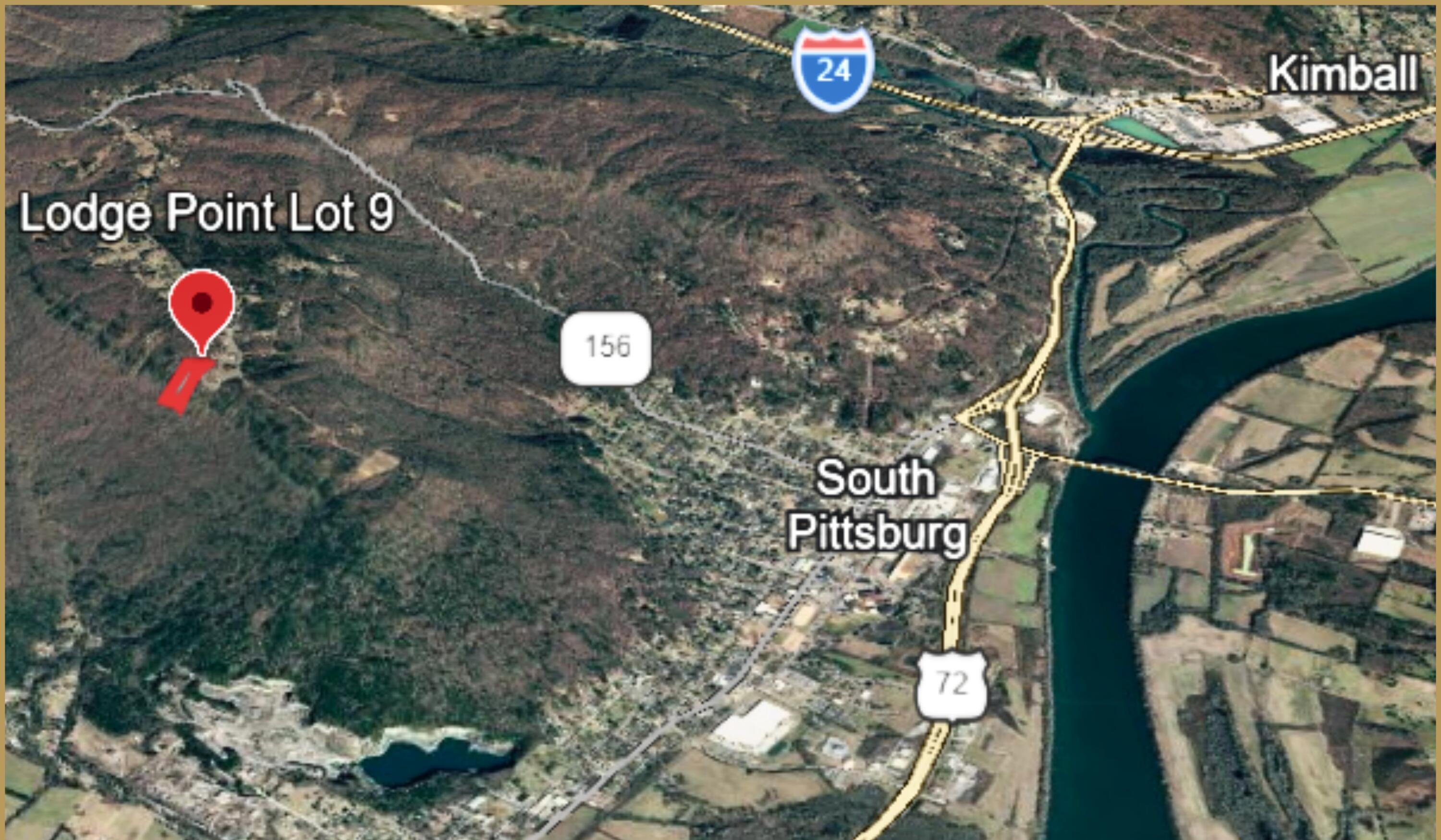 Lot 9 Lodge Point Road South Pittsburg, TN 37380 - Photo 25 of 26 location aerial