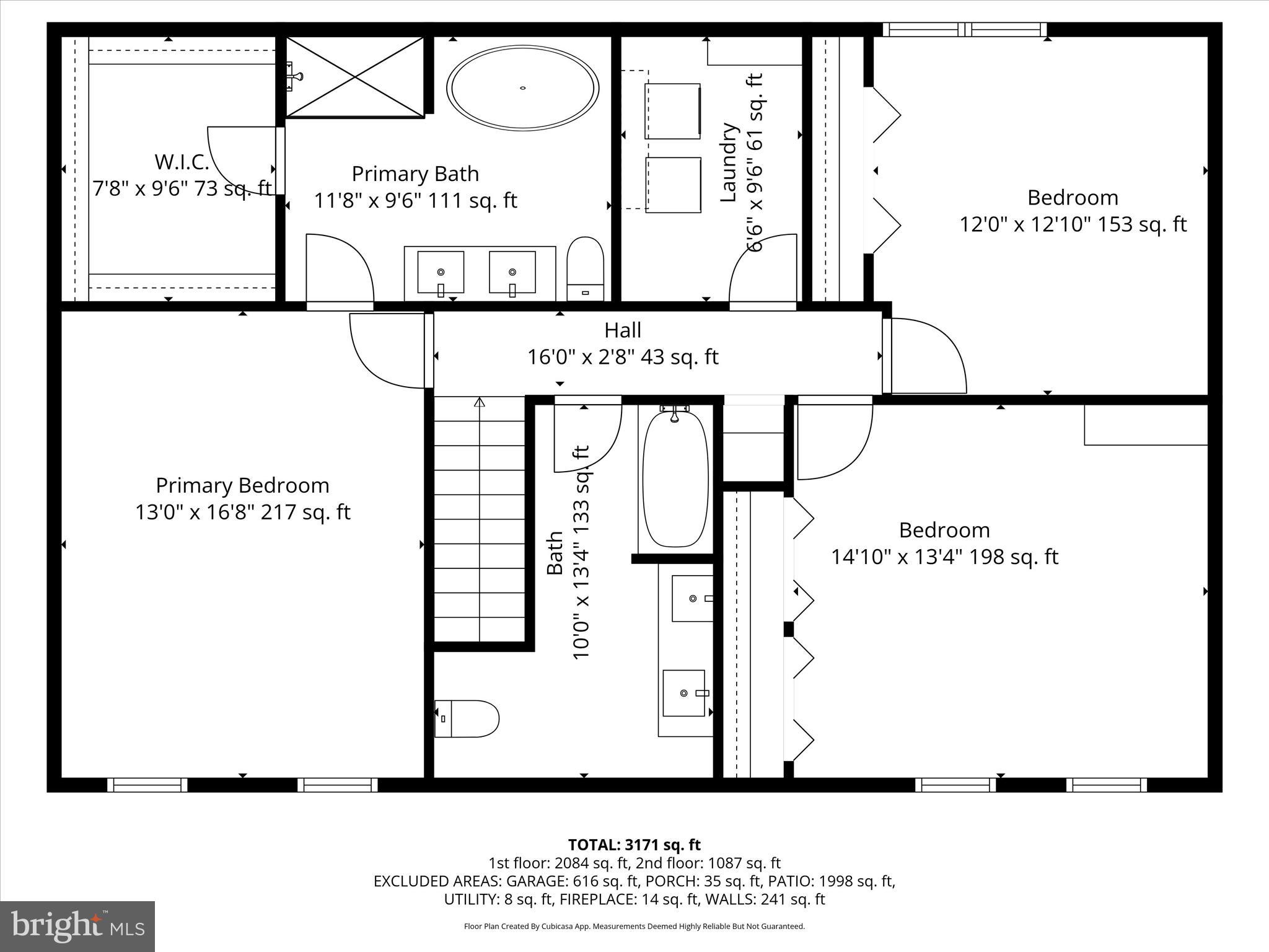 24697 Peterkins Road Georgetown, DE 19947 - Photo 53 of 54 Upper Level Floor Plan