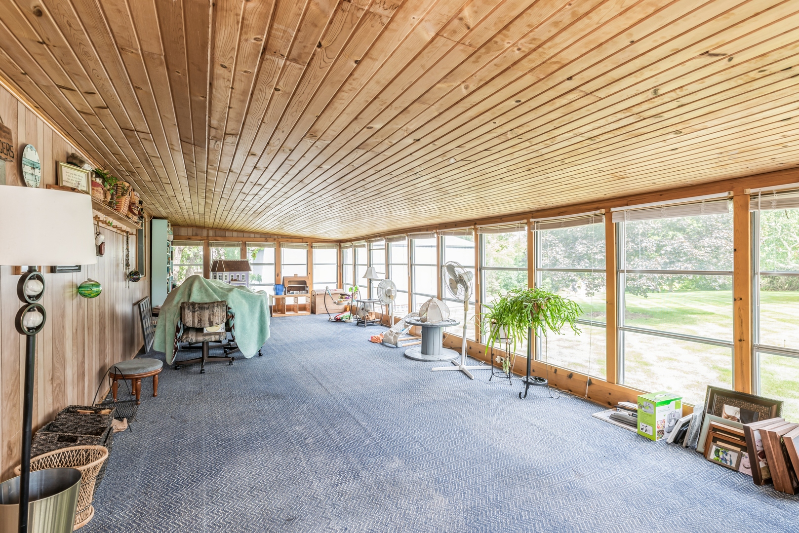 3308 Stieg Road Woodstock, IL 60098 - Photo 10 of 27 a room with gym equipment and large windows