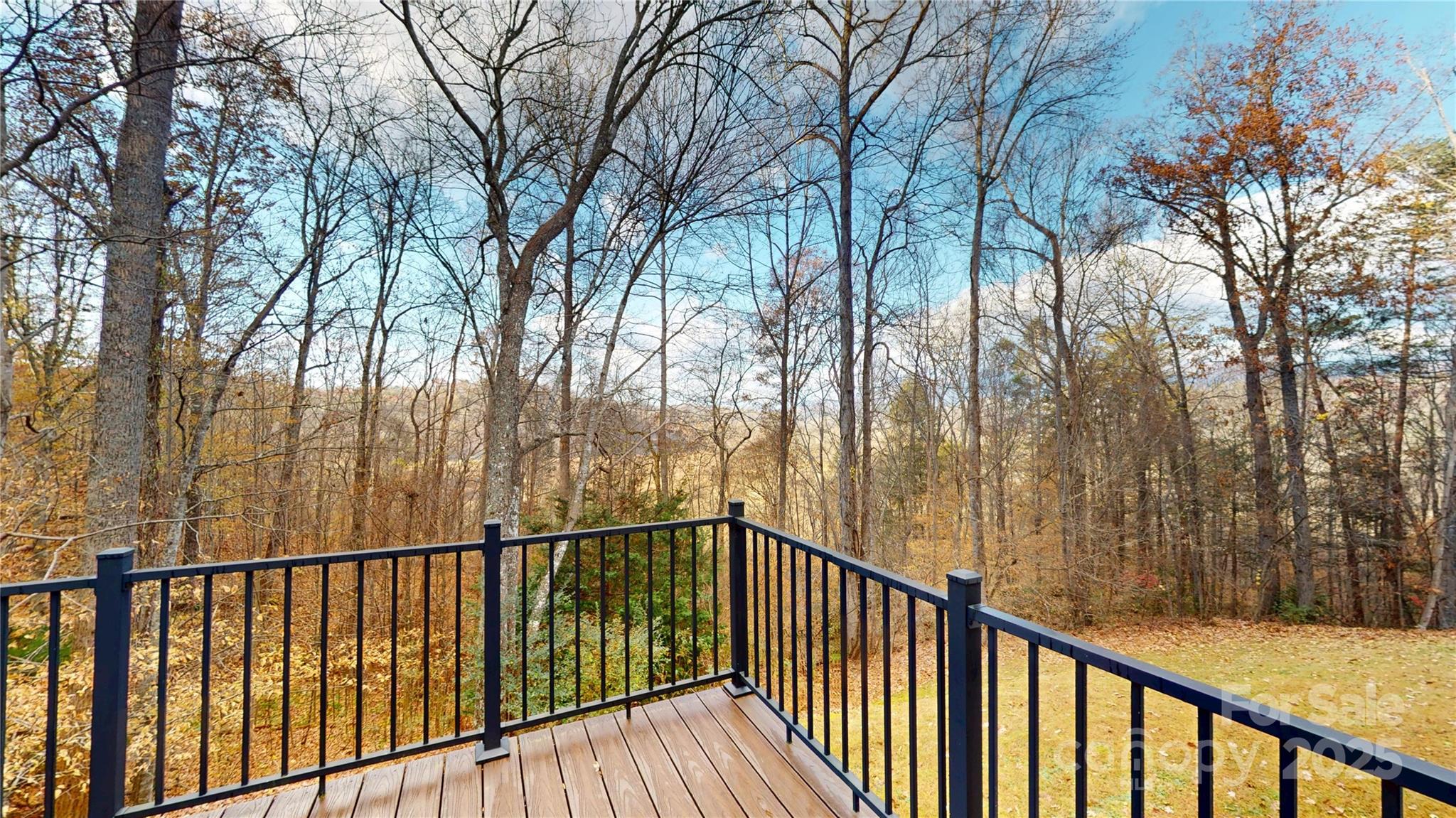 89 Bobcat Path Marion, NC 28752 - Photo 40 of 48 a view of balcony with trees