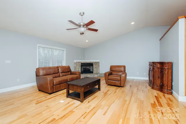 a view of tree in front of a house