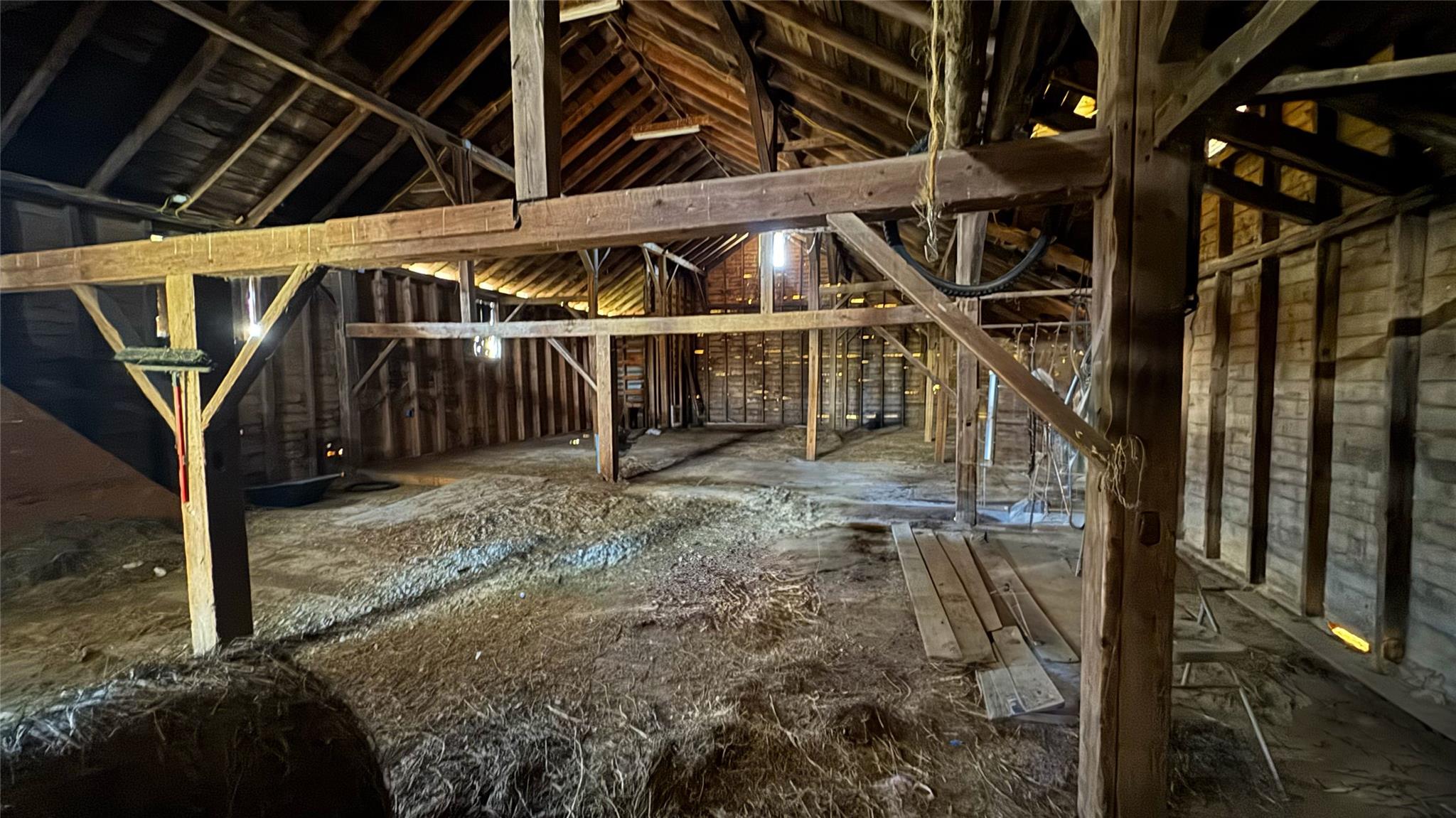 892 Bowbell Road Greene, NY 13778 - Photo 30 of 35 View of unfinished attic
