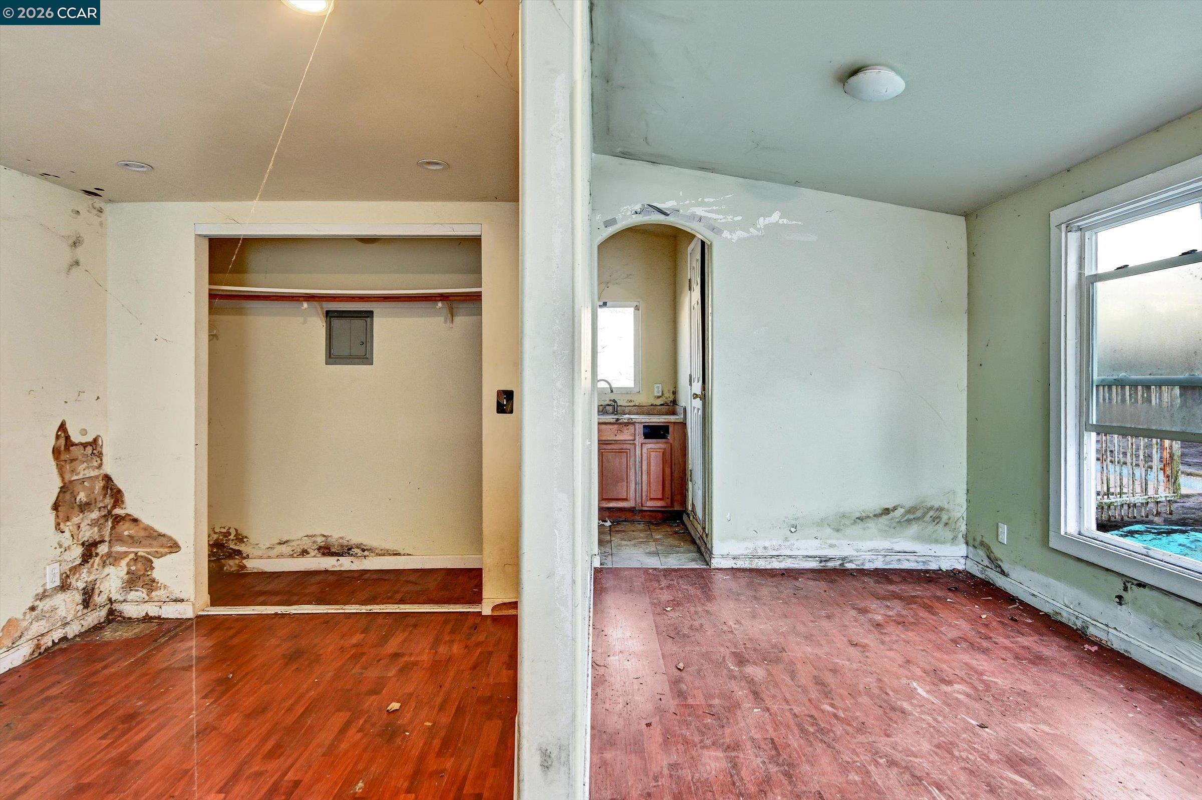 1711 Carleton Street Berkeley, CA 94703 - Photo 35 of 40 wooden floor in an empty room