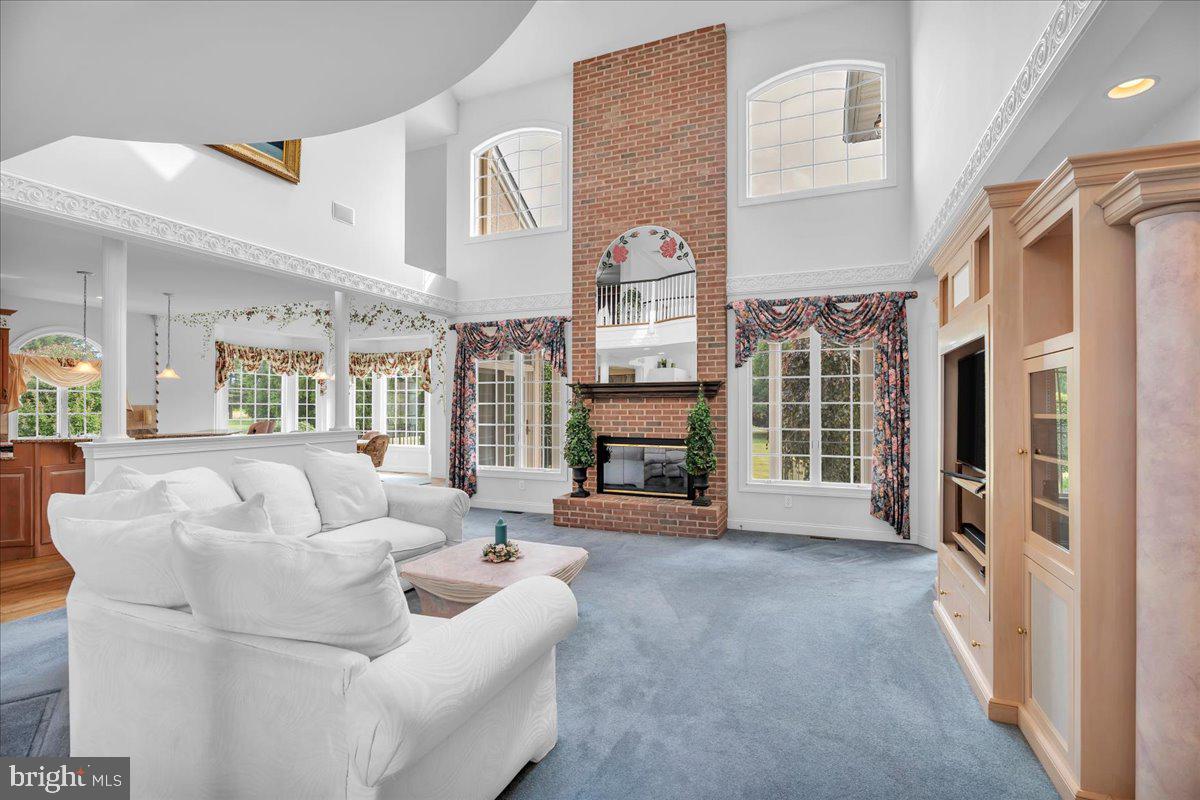 735 Hartford Road Moorestown, NJ 08057 - Photo 15 of 36 Family Room w Gas Fireplace