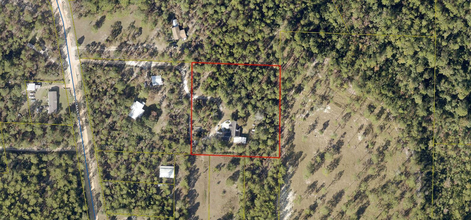 134 Roman Road DeFuniak Springs, FL 32433 - Photo 14 of 14 Aerial View