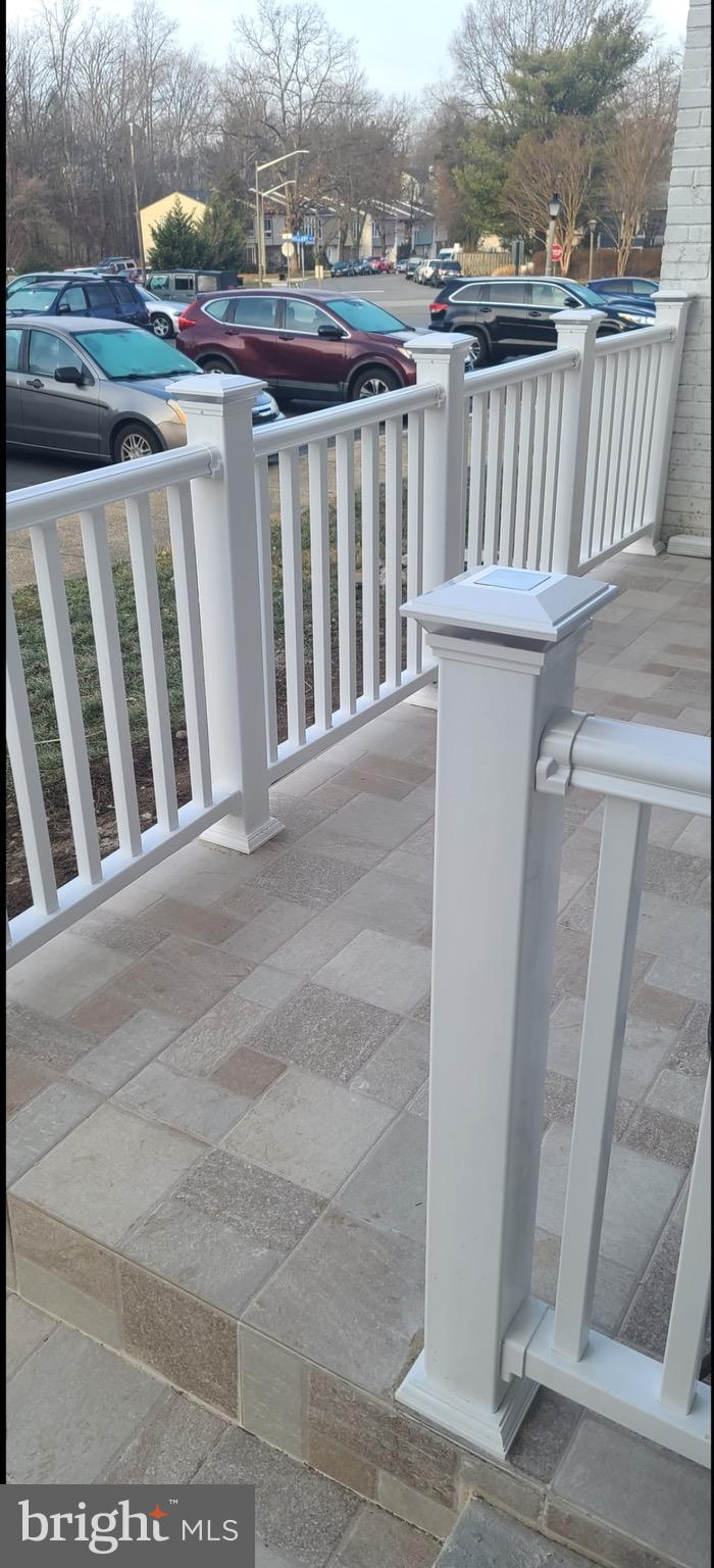 6346 Rockshire Street Alexandria, VA 22315 - Photo 4 of 10 a balcony with an outdoor space