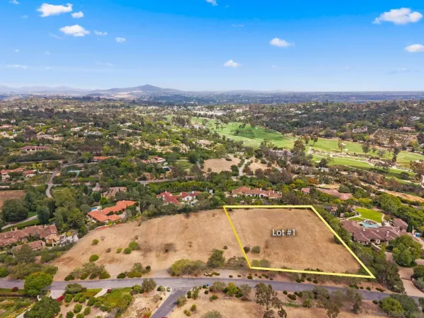 $5,125,000 | Lot 1 Via Recanto, Unit 1, Rancho Santa Fe, CA 92067