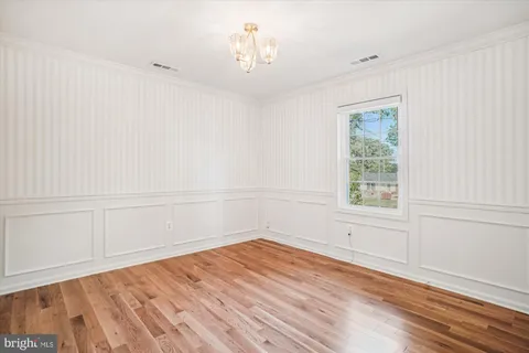 wooden floor in an empty room