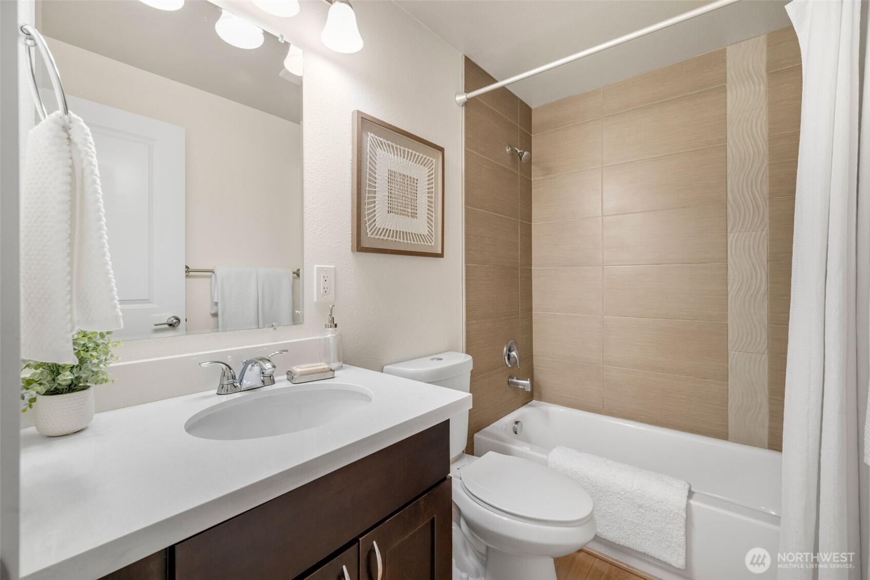 2 109th Place Southeast Everett, WA 98208 - Photo 18 of 40 a bathroom with a sink toilet and shower